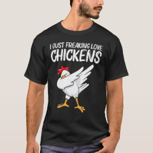 Koel kip voor mannen Vrouwen die huisvuil maken P T-shirt