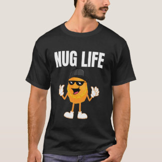 Koel Kipnugget Kunst Voor Jongens Kinderen Kip Ete T-shirt