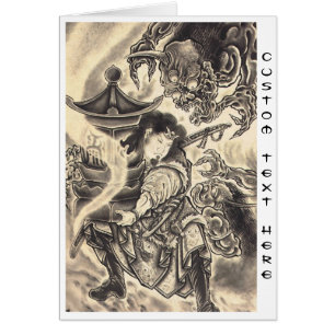 Koel klassiek japans demon tattoo