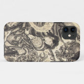 Koel klassiek  japans demon tattoo Case-Mate iPhone case (Achterkant (horizontaal))