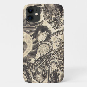 Koel klassiek japans demon tattoo Case-Mate iPhone case