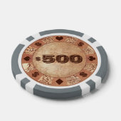 Koel klassiek  japans demon tattoo pokerchips (Enkel)