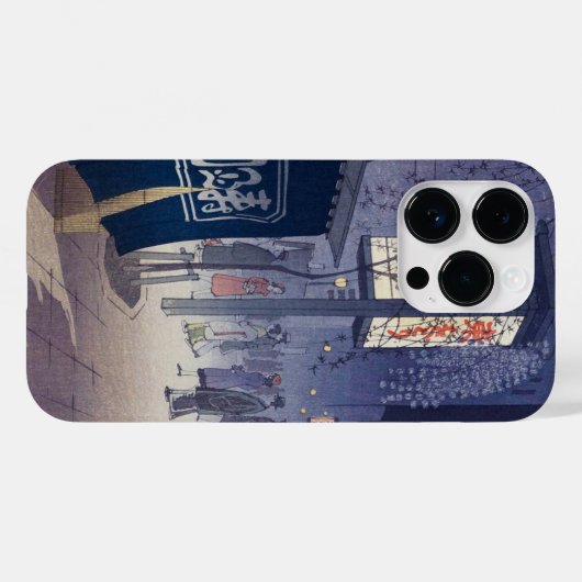 Koel Klassiek Japans Ukiyo-e Design 37 Case-Mate iPhone Case (Achterkant (horizontaal))