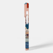Koel Klassiek Japans  Ukiyo-e Design 565 Case-Mate iPhone Case (Achterkant / Links)