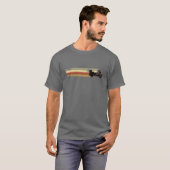 Koel Klassieke motorfiets T-shirt (Voorkant volledig)