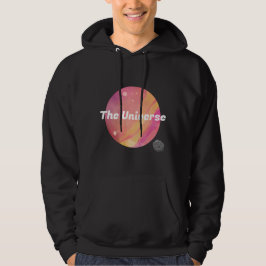 Koel kleuren Het universum l Galaxy’ rand l zwart Hoodie