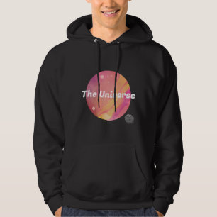 Koel kleuren Het universum l Galaxy’ rand l zwart Hoodie