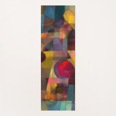 Koel Kleurrijk Geometrisch Abstract Ontwerp Yogamat (Voorkant)