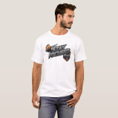 Koel Kleurrijk STAY FOCUSED Print T-shirt (Voorkant volledig)