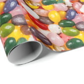 Koel kleurrijk zoet paasbrood Snoep Cadeaupapier (Rol Hoek)