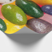 Koel kleurrijk zoet paasbrood Snoep Cadeaupapier (Hoek)