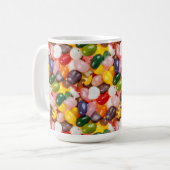 Koel kleurrijk zoet paasbrood Snoep Koffiemok (Voorkant links)