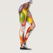 Koel kleurrijk zoet paasbrood Snoep Leggings (Rechts)