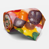 Koel kleurrijk zoet paasbrood Snoep Stropdas (Opgerold)