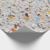 Koel kleurrijke marmer graniet Stone textuur Cadeaupapier (Hoek)