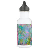 Koel kleurrijke neonkleuren abstract marmer afbeel waterfles  (Links)