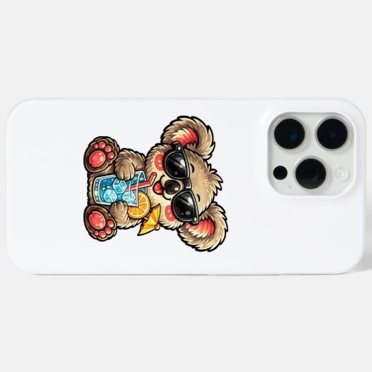 Koel Koala Drank Case-Mate iPhone Case (Achterkant (horizontaal))