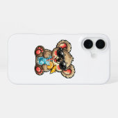 Koel Koala Drank iPhone 16 Hoesje (Achterkant horizontaal)