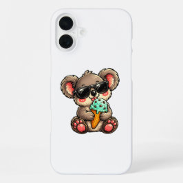 Koel Koala Ijs iPhone 16 Plus Hoesje