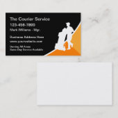 Koel-koeriers- en leveringsservices visitekaartje (Voorkant / Achterkant)