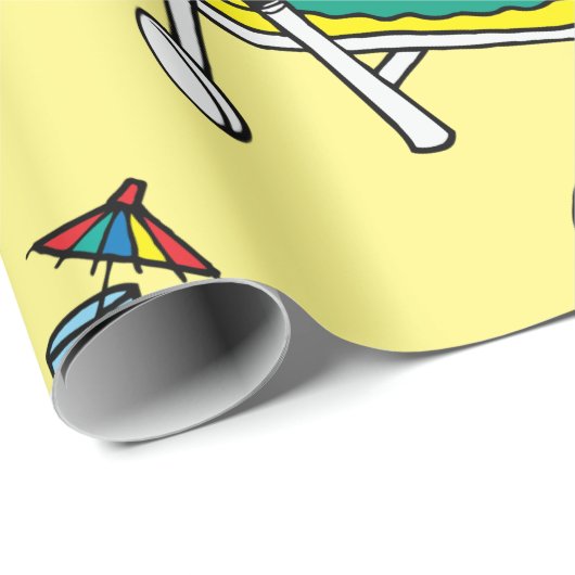 Koel komkommer cadeaupapier (Rol Hoek)