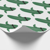 Koel komkommer cadeaupapier (Hoek)