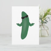 Koel komkommer kaart (Staand voorkant)
