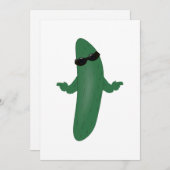 Koel komkommer kaart (Voorkant / Achterkant)