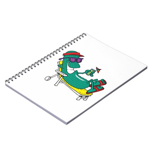 Koel komkommer notitieboek (Linkerzijde)