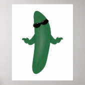 Koel komkommer poster (Voorkant)
