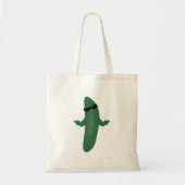 Koel komkommer tote bag (Voorkant)