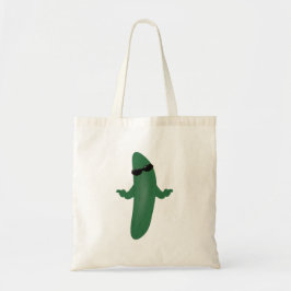 Koel komkommer tote bag
