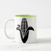 Koel Korn op de krab Tweekleurige Koffiemok (Links)