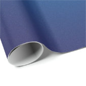 Koel korrelig diepblauw vignette-effect cadeaupapier (Rol Hoek)