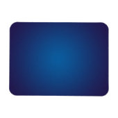 Koel korrelig diepblauw vignette-effect magneet (Horizontaal)