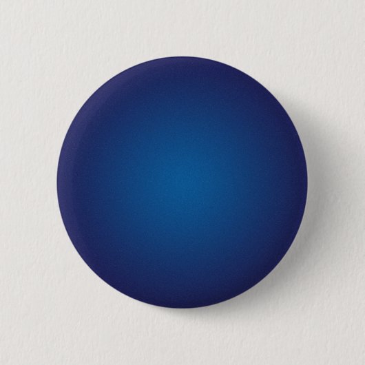Koel korrelig diepblauw vignette-effect ronde button 5,7 cm (Voorkant)