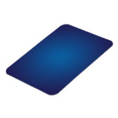 Koel korrelig diepblauw vignette magneet (Linkerzijde)