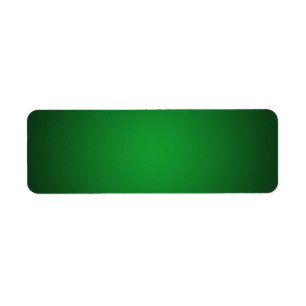Koel korrelig groen-zwart vignetteffect etiket