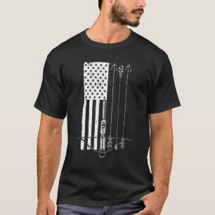 Koel kroesboog voor mannen Arrow-boot amer jagen T-shirt