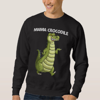 Koel krokodil voor vrouwen: Alligator Reptile Ani Trui