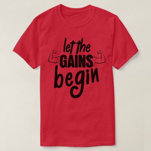 Koel laat de winsten beginnen met het optillen van t-shirt (Design voorkant)