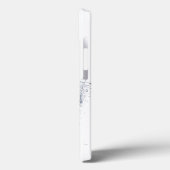 Koel leeuw (wit) Case-Mate iPhone case (Achterkant / Links)