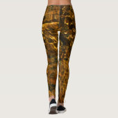 Koel leggings "Gold moment" (Achterkant)