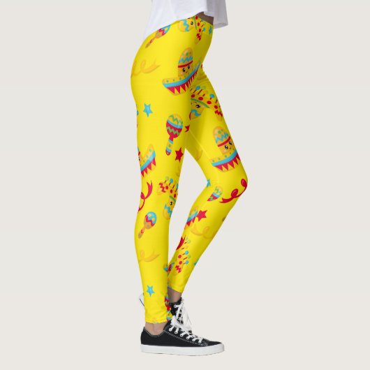 Koel Leggings in Mexicaanse stijl (Rechts)