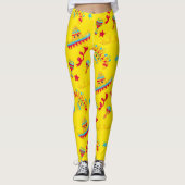 Koel Leggings in Mexicaanse stijl (Voorkant)