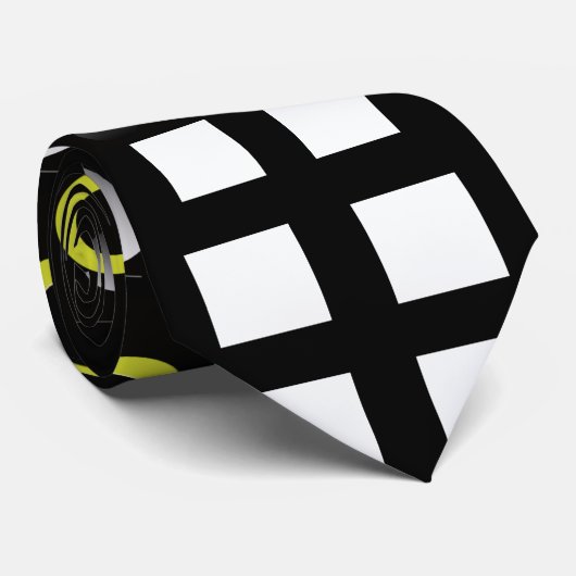 Koel, leuke stippen en cirkels stropdassen (Opgerold)