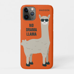 Koel Llama-aangepaste naam en draagtassen voor kle Case-Mate iPhone Case