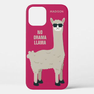 Koel Llama-aangepaste naam en draagtassen voor kle Case-Mate iPhone Case