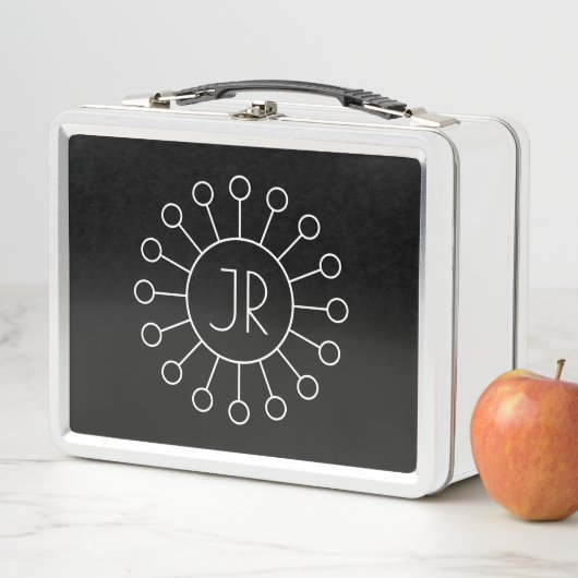 Koel Logo Stijl Monogram | Zwart-wit (In situ)