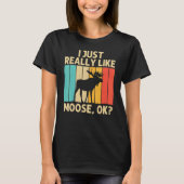 Koel los voor mannen Moose Alaska Moose Elk Hu T-shirt (Voorkant)